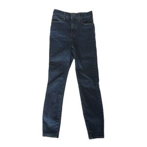 Everlane Women’s Blue Denim The Way-High Skinny Crop Jean Size 24 Minimalist